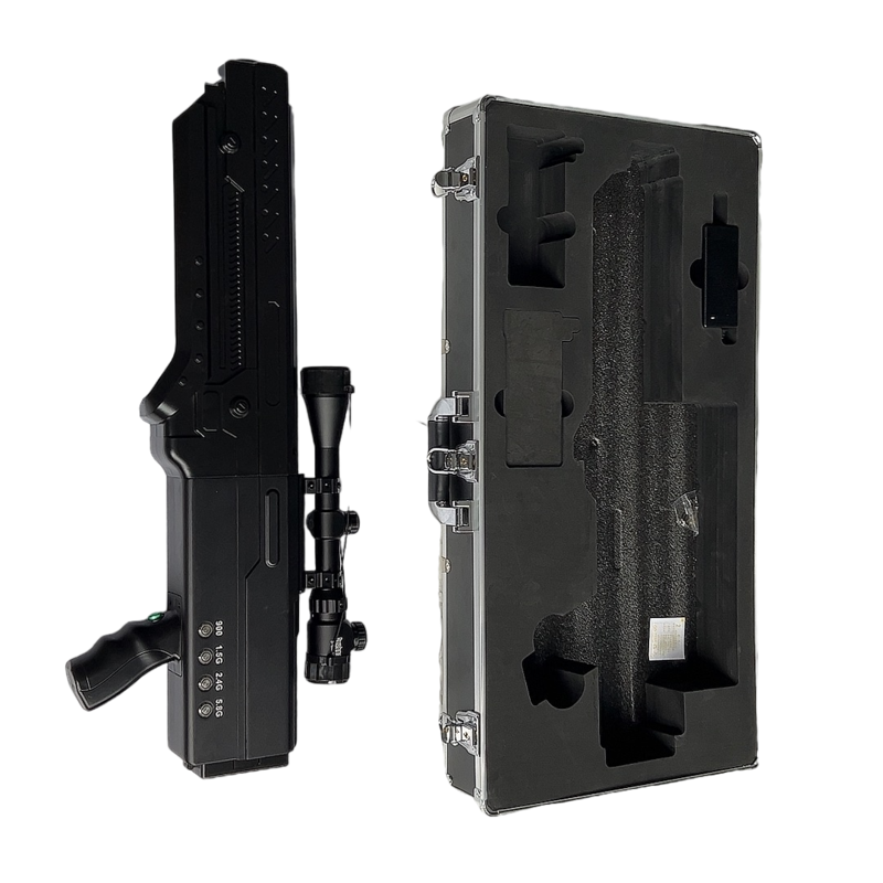  耒阳手持便携式枪型低空防御反制四通道A型